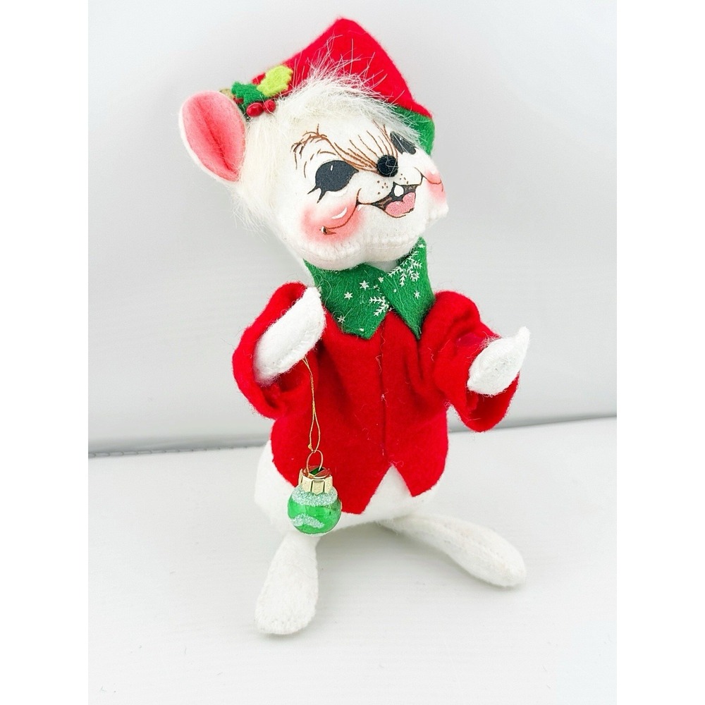 Vintage Annalee 2007 Ornament Doll. 6" Tall. Missing Ornament Tray & Tag